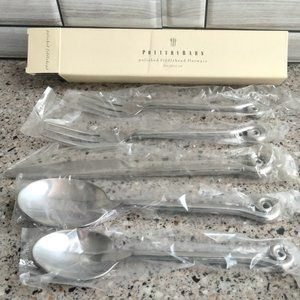 Discont'd Polished 18/8 Stainless Steel FIDDLEHEAD Flatware (B)